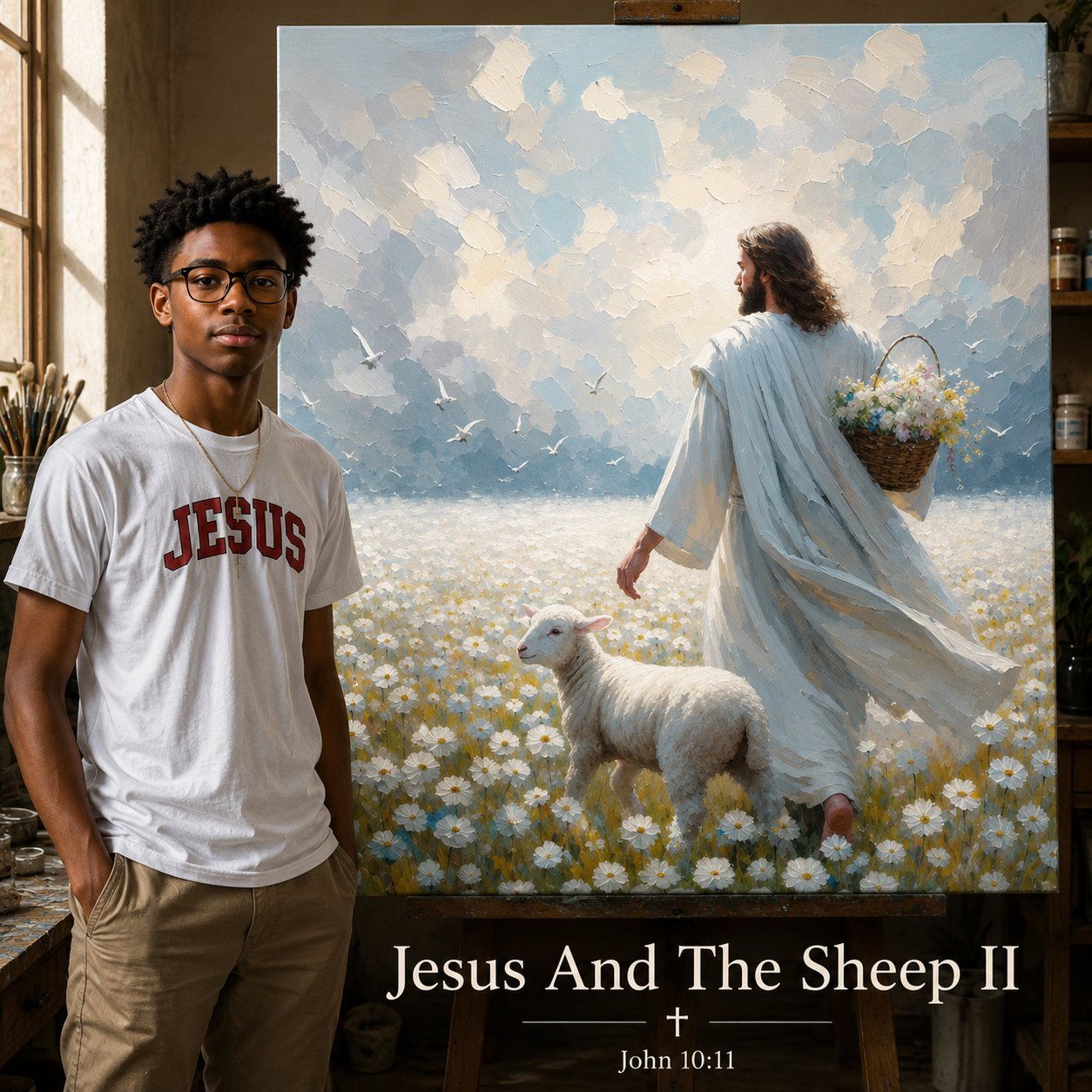 Davids Jesus Painting