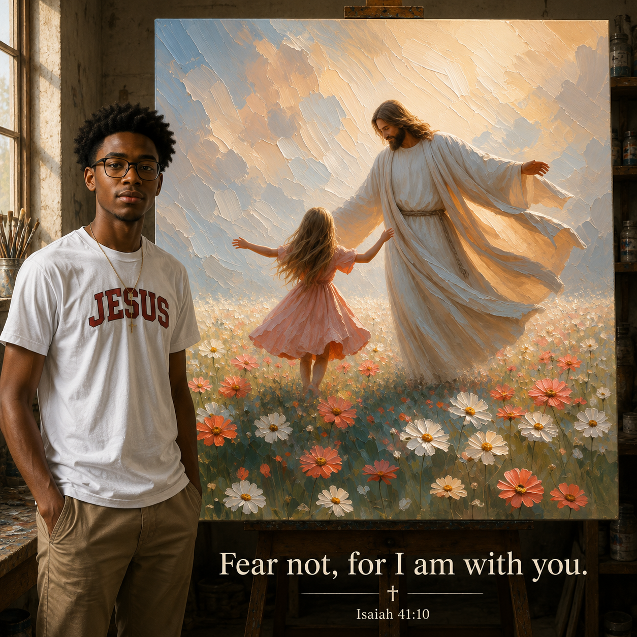 Davids Jesus Painting
